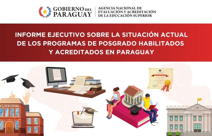 Informe sobre la situación actual de los programas de posgrado habilitados y acreditados en paraguay