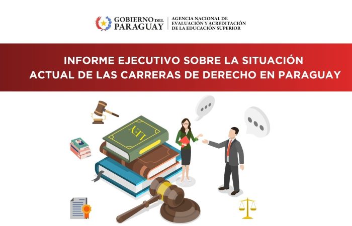 Informe ejecutivo sobre la situación actual de las carreras de derecho en Paraguay